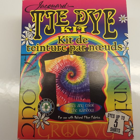 Jacquard Tie Dye Kit *INCOMPLETE: NO SODA ASH DYE FIXER * - Picture 2 of 14